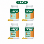 Emma Gut Health Support 60 Capsules ( Pack of 4 )
