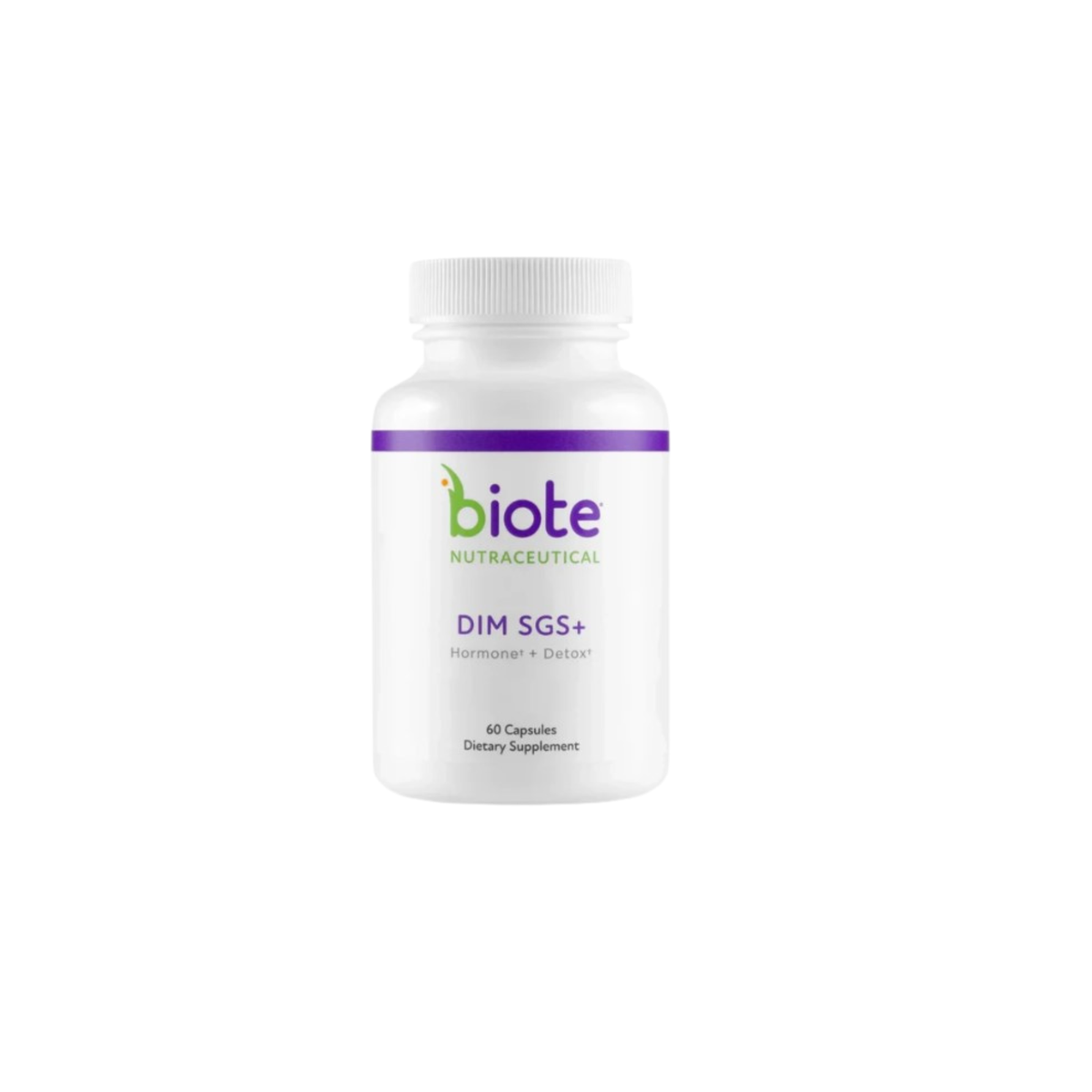 Biote DIM SGS+ Hormone + Detox Support 60 Capsules