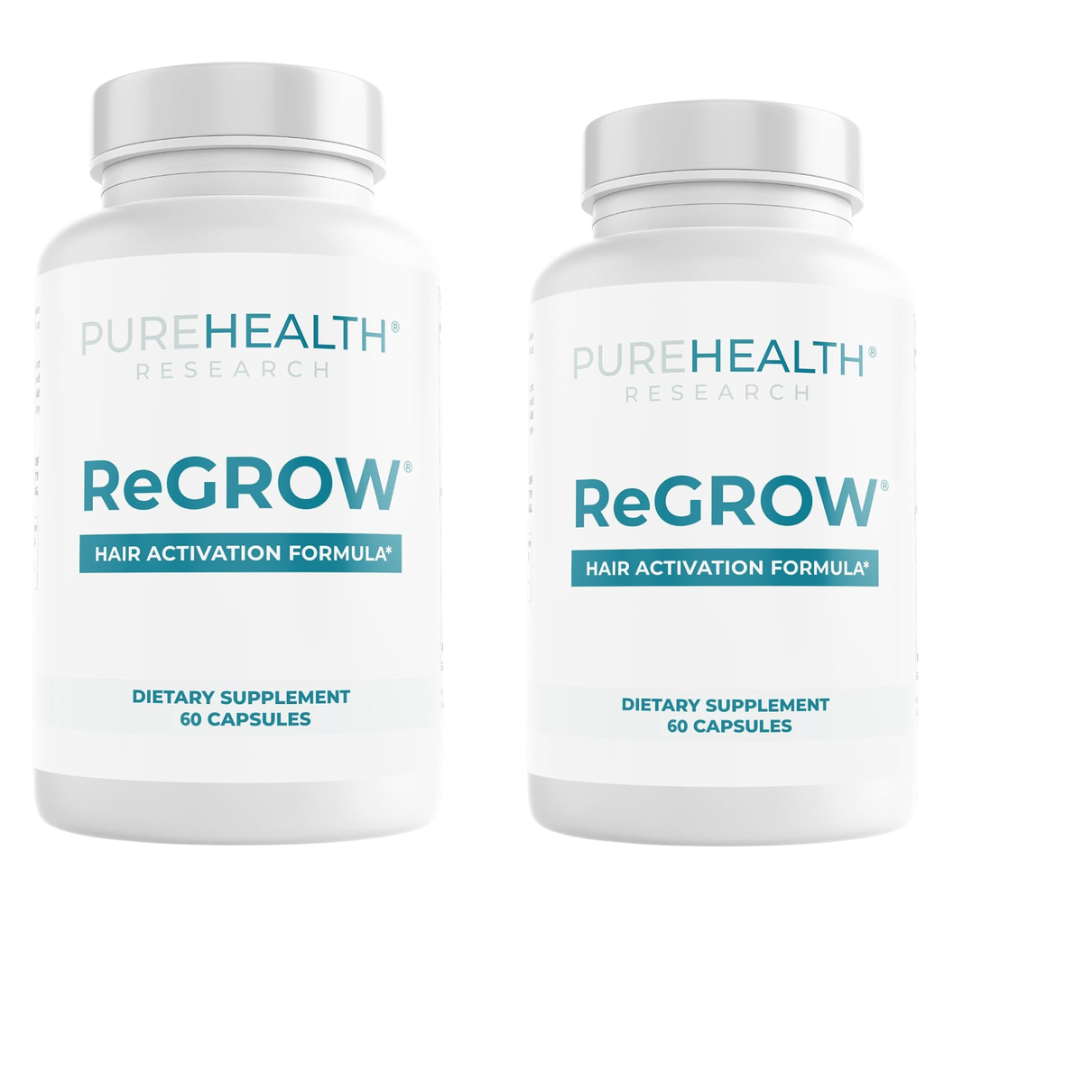 PureHealth Research ReGrow Hair Activation Formula – 60 Capsules