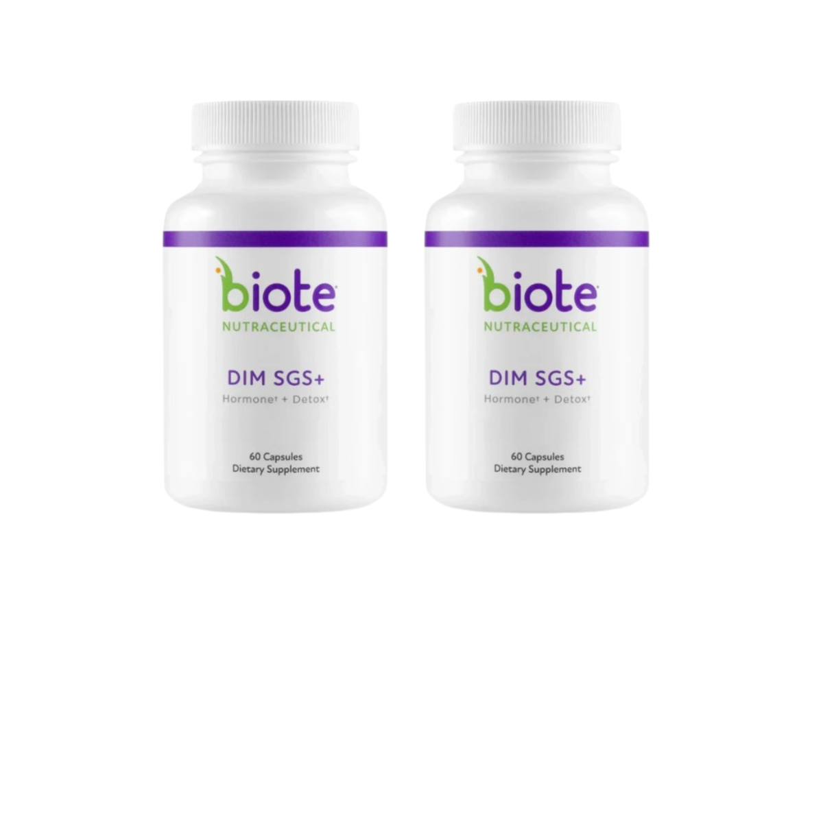 Biote DIM SGS+ Hormone + Detox Support 60 Capsules