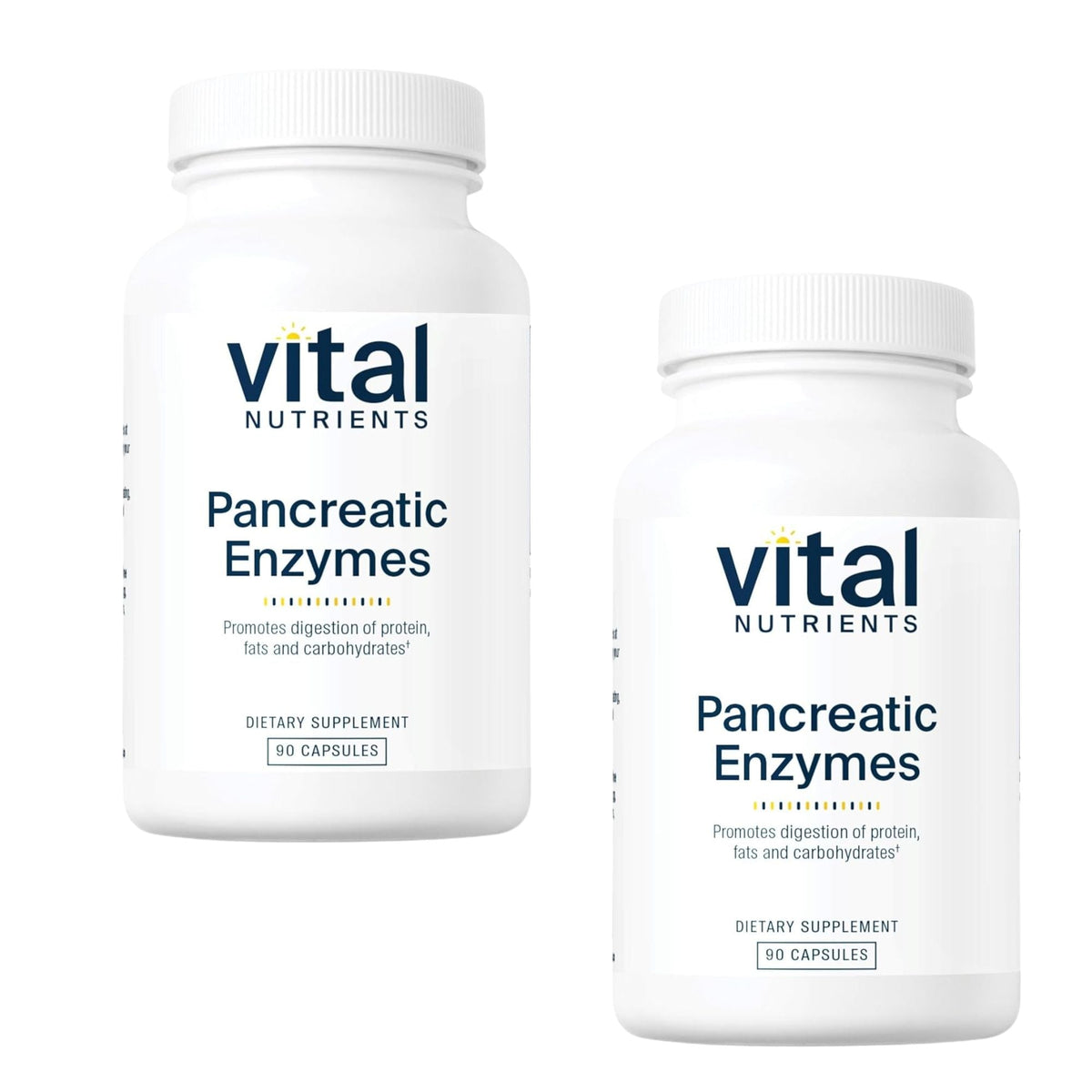 Vital Nutrients Pancreatic Enzymes - 90 Capsules | Digestive Support