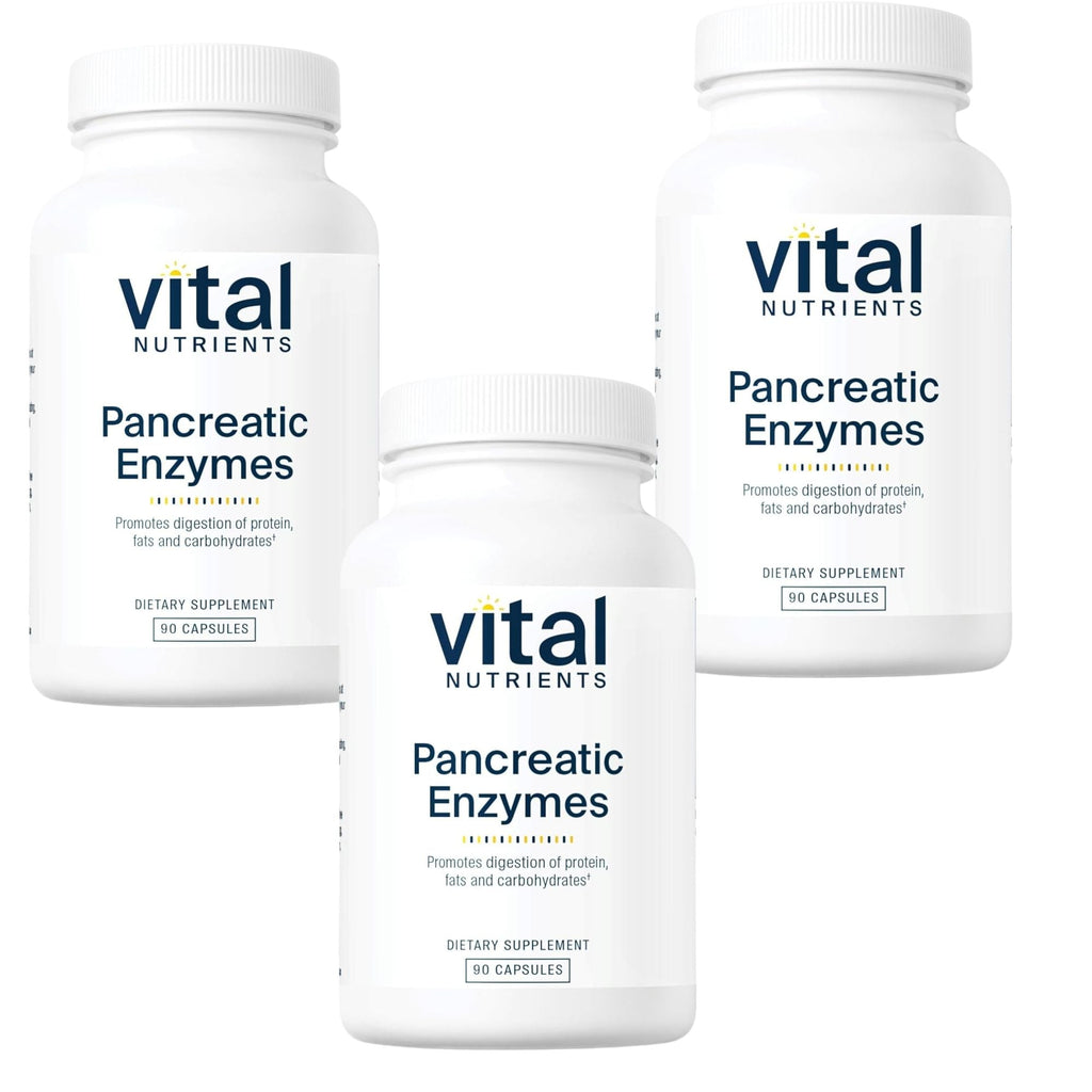 Vital Nutrients Pancreatic Enzymes - 90 Capsules | Digestive Support