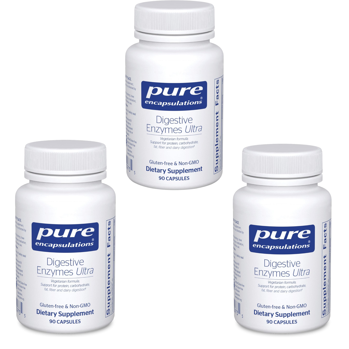 Pure Encapsulations Digestive Enzymes Ultra – Vegetarian Digestive Support | 90 Capsules
