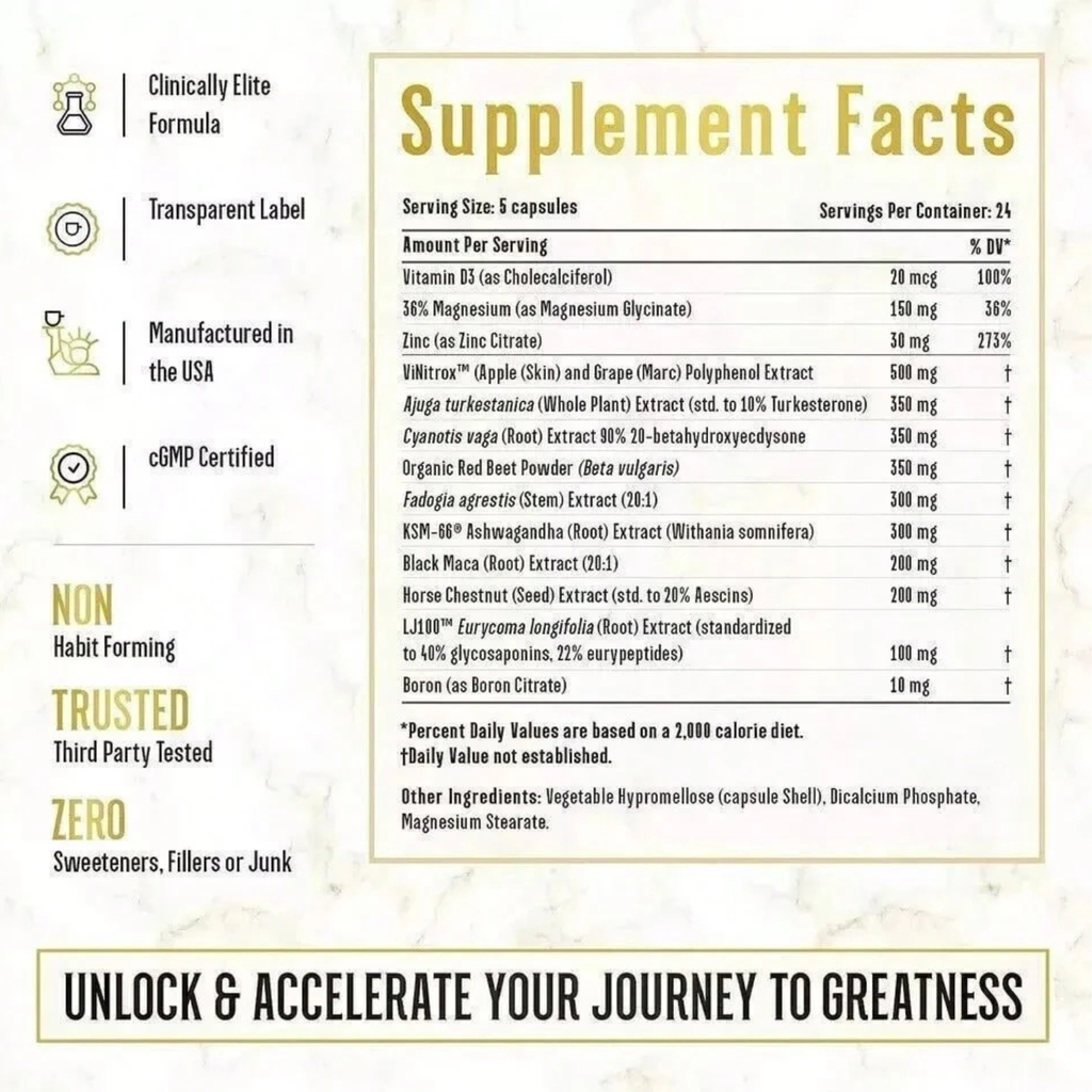 King Maker – Maximum Masculinity Supplement | Top Shelf Grind