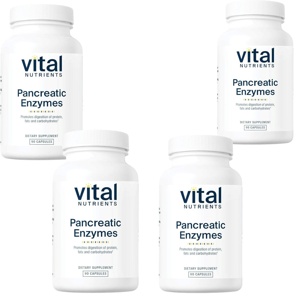 Vital Nutrients Pancreatic Enzymes - 90 Capsules | Digestive Support