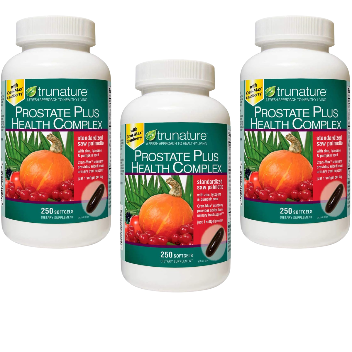 Trunature Prostate Plus Health Complex 250 Softgels