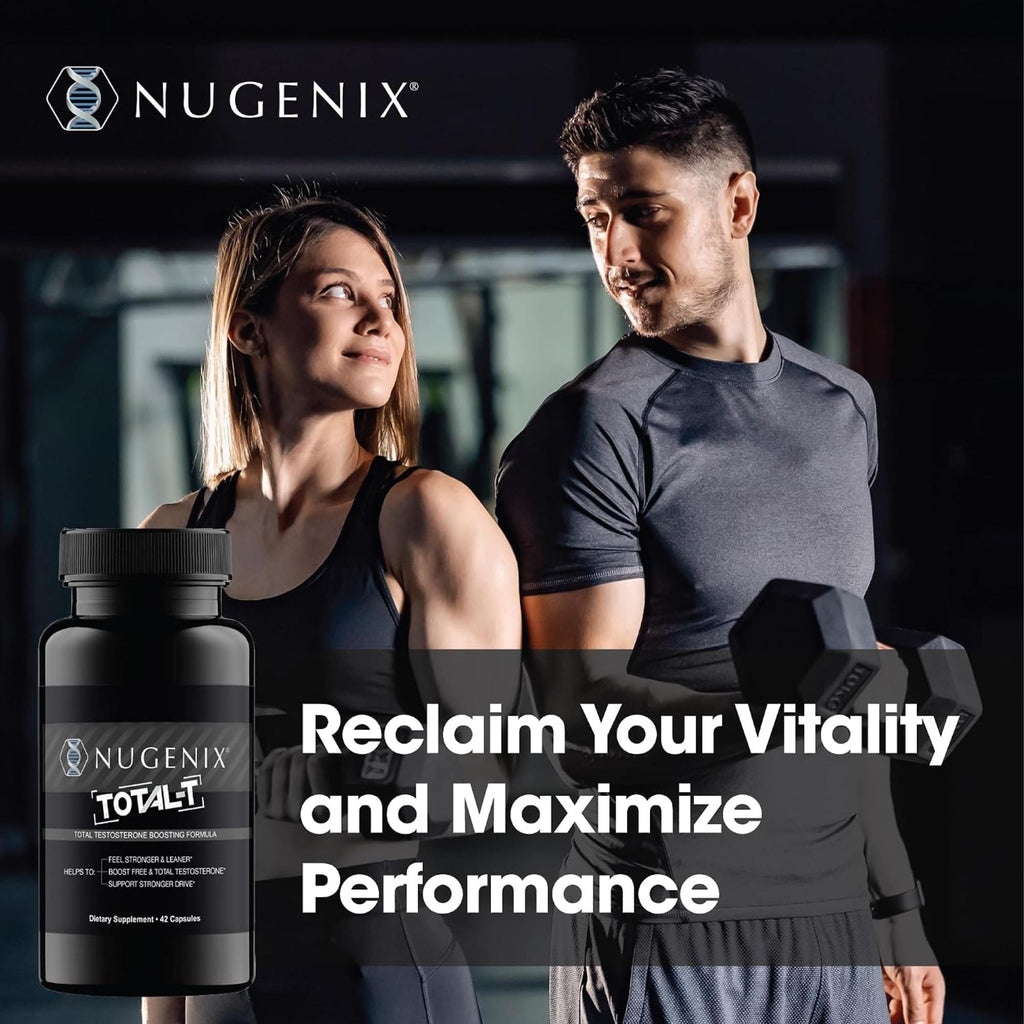 Nugenix Total-T Free & Total Testosterone Booster for Men