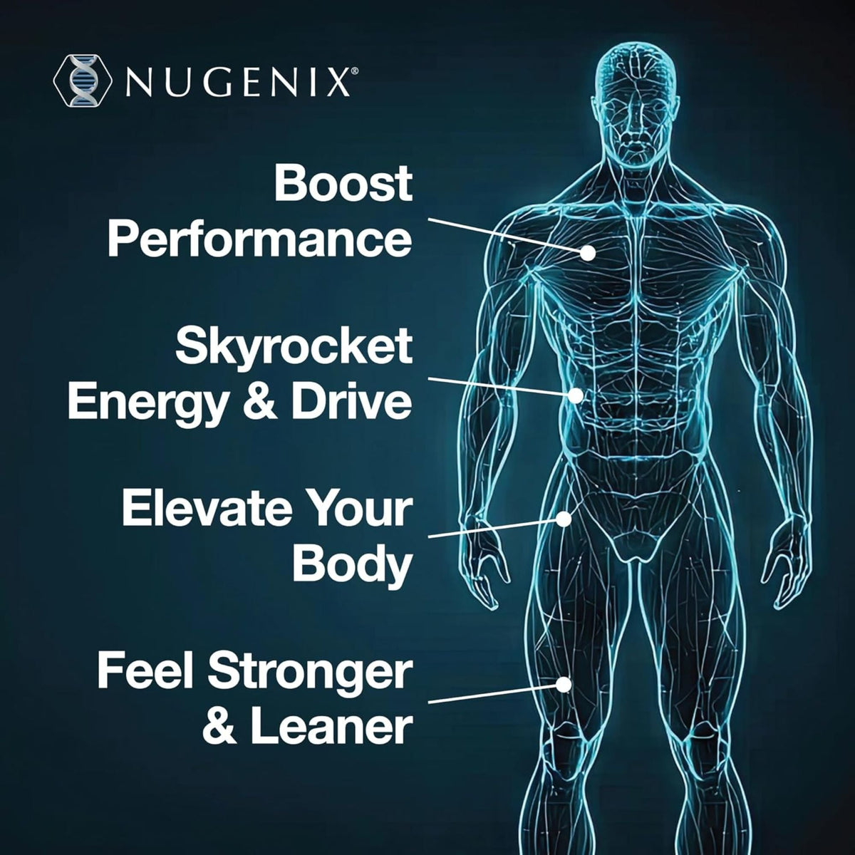 Nugenix Total-T Free & Total Testosterone Booster for Men