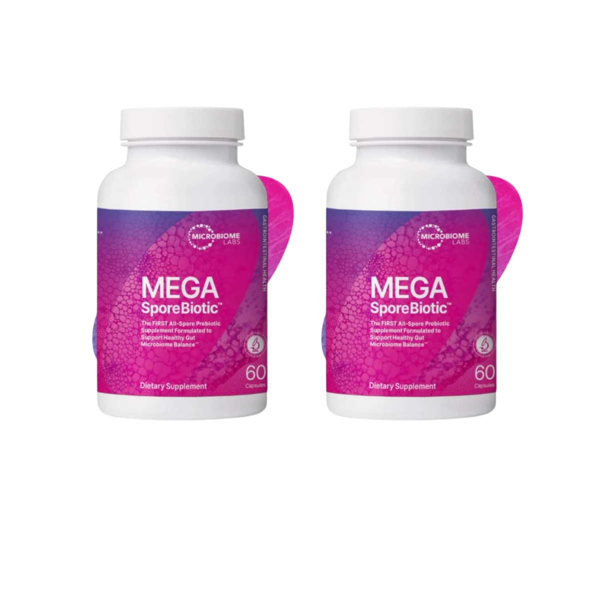 Microbiome Labs MegaSporeBiotic 60 Capsules