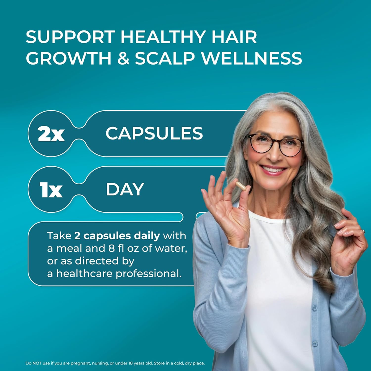 PureHealth Research ReGrow Hair Activation Formula – 60 Capsules