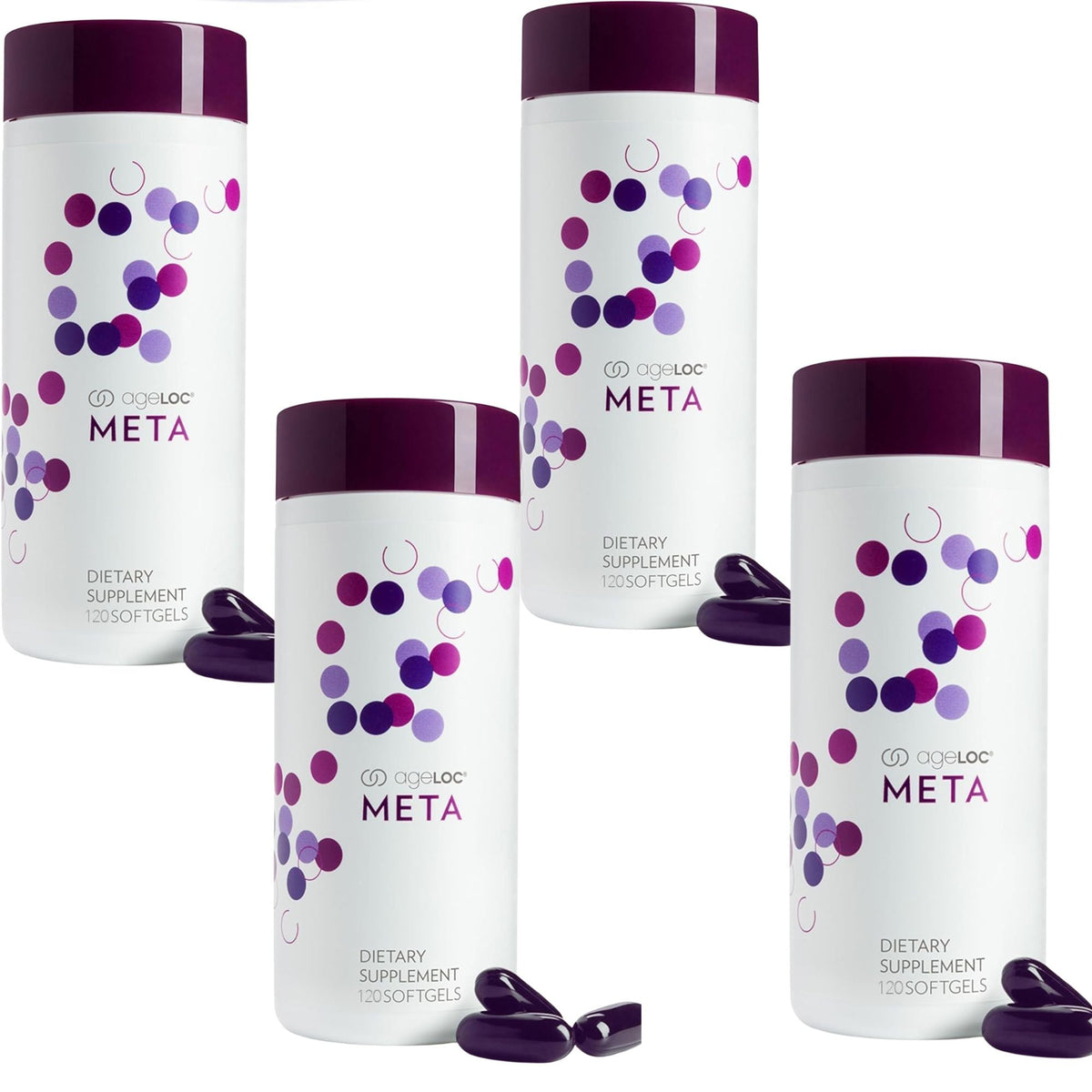 Nu Skin ageLOC Meta Dietary Supplement 120 Softgels