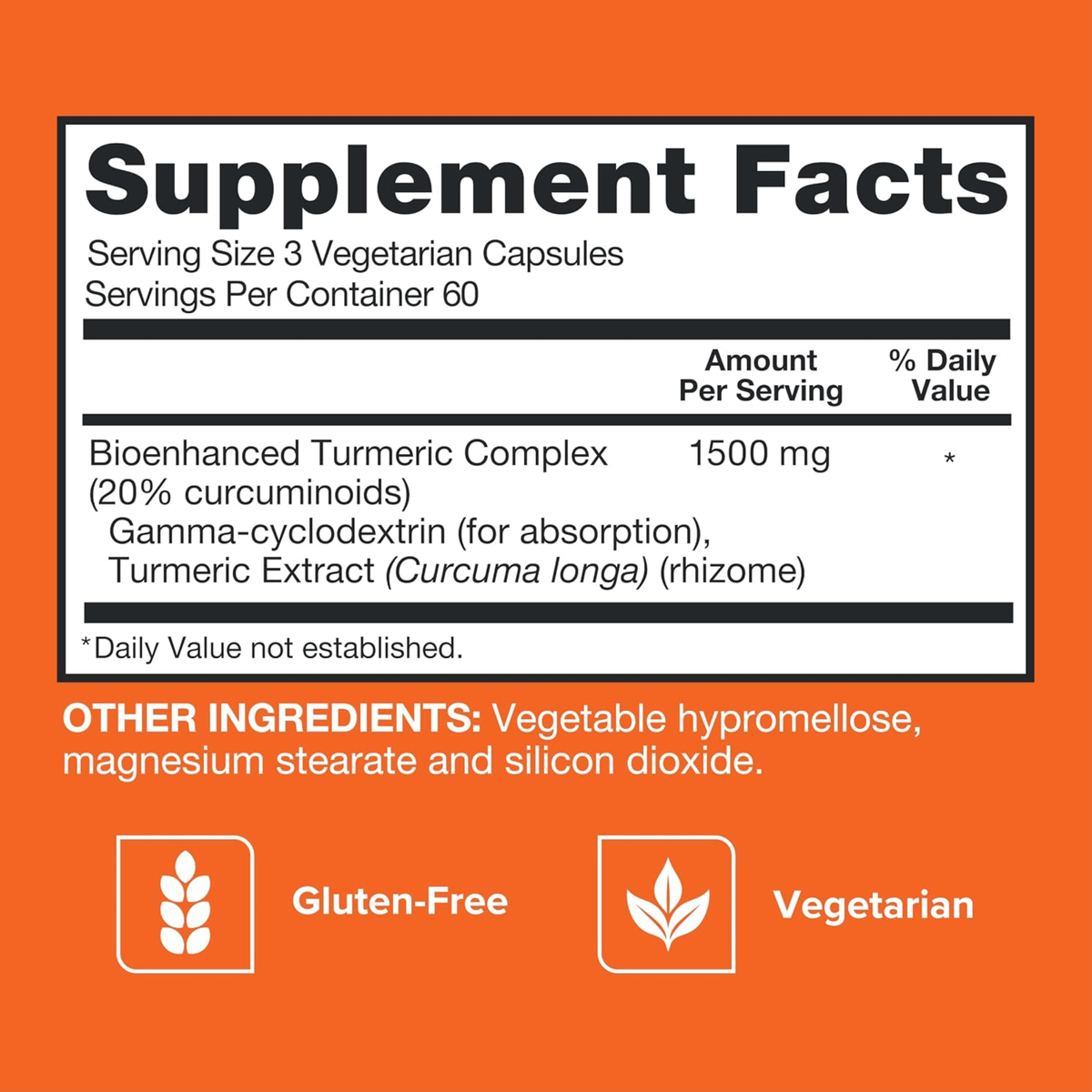 Qunol Extra Strength Turmeric Curcumin Complex 1000mg - 120 Vegetarian Capsules