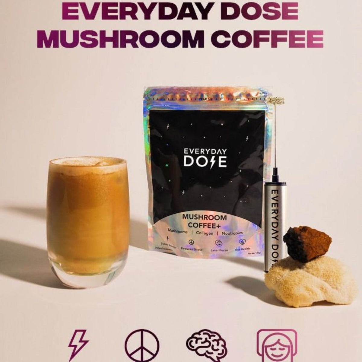 Mushroom Coffee Plus by Everyday Dose
