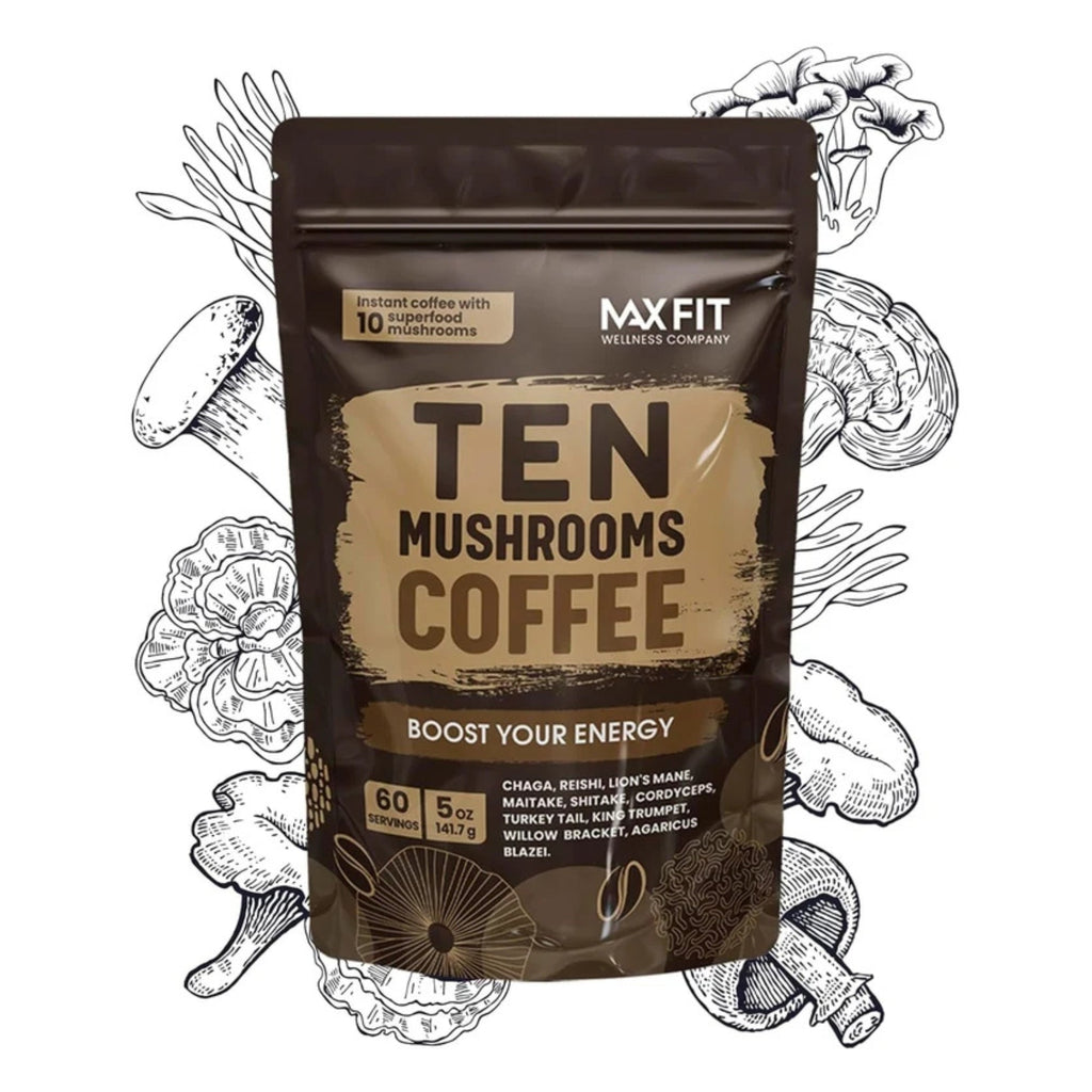 Ten Mushrooms Coffee Organic 60 Servings