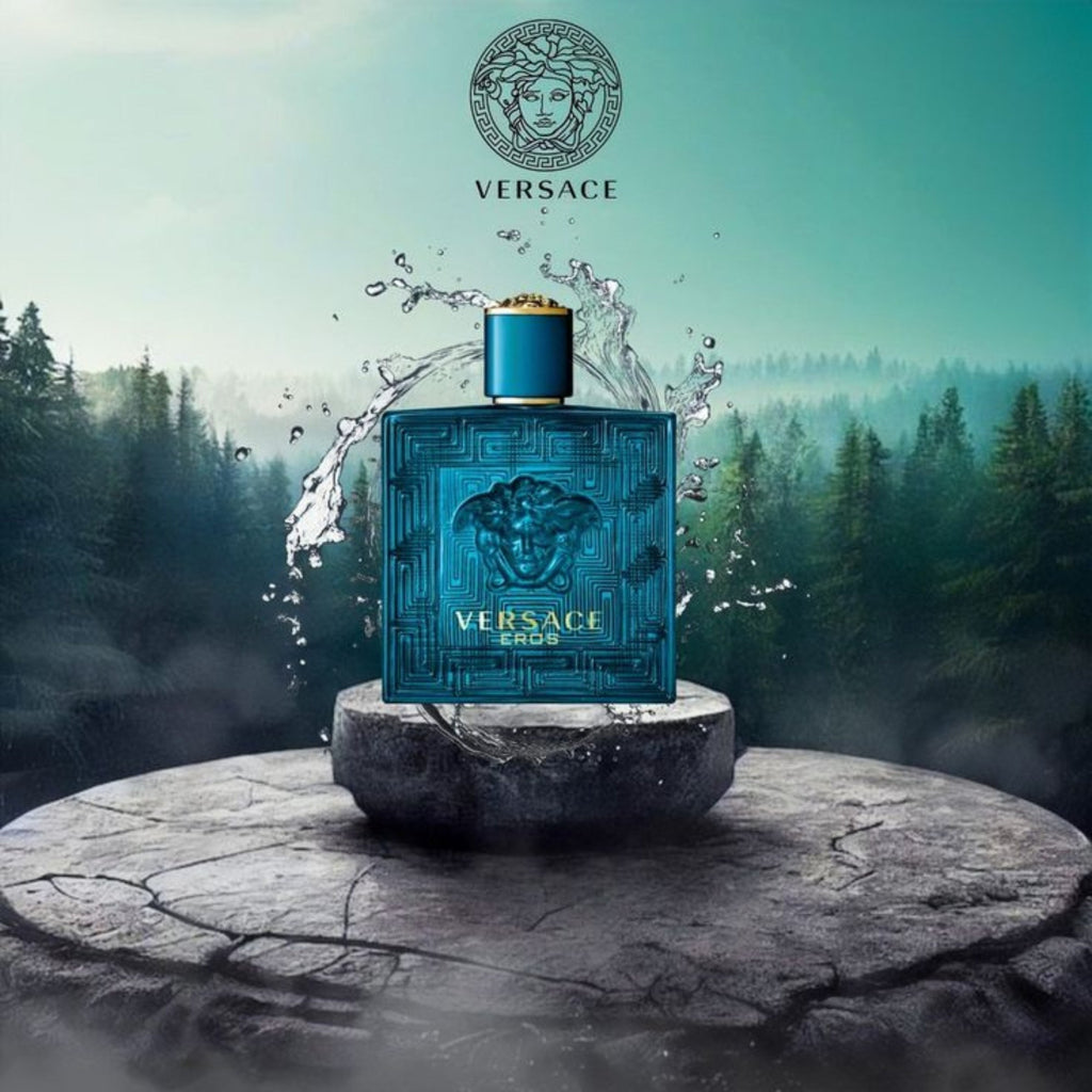 Versace Eros Eau de Parfum for Men 100ml – Long Lasting Luxury Fragrance | Natural Spray