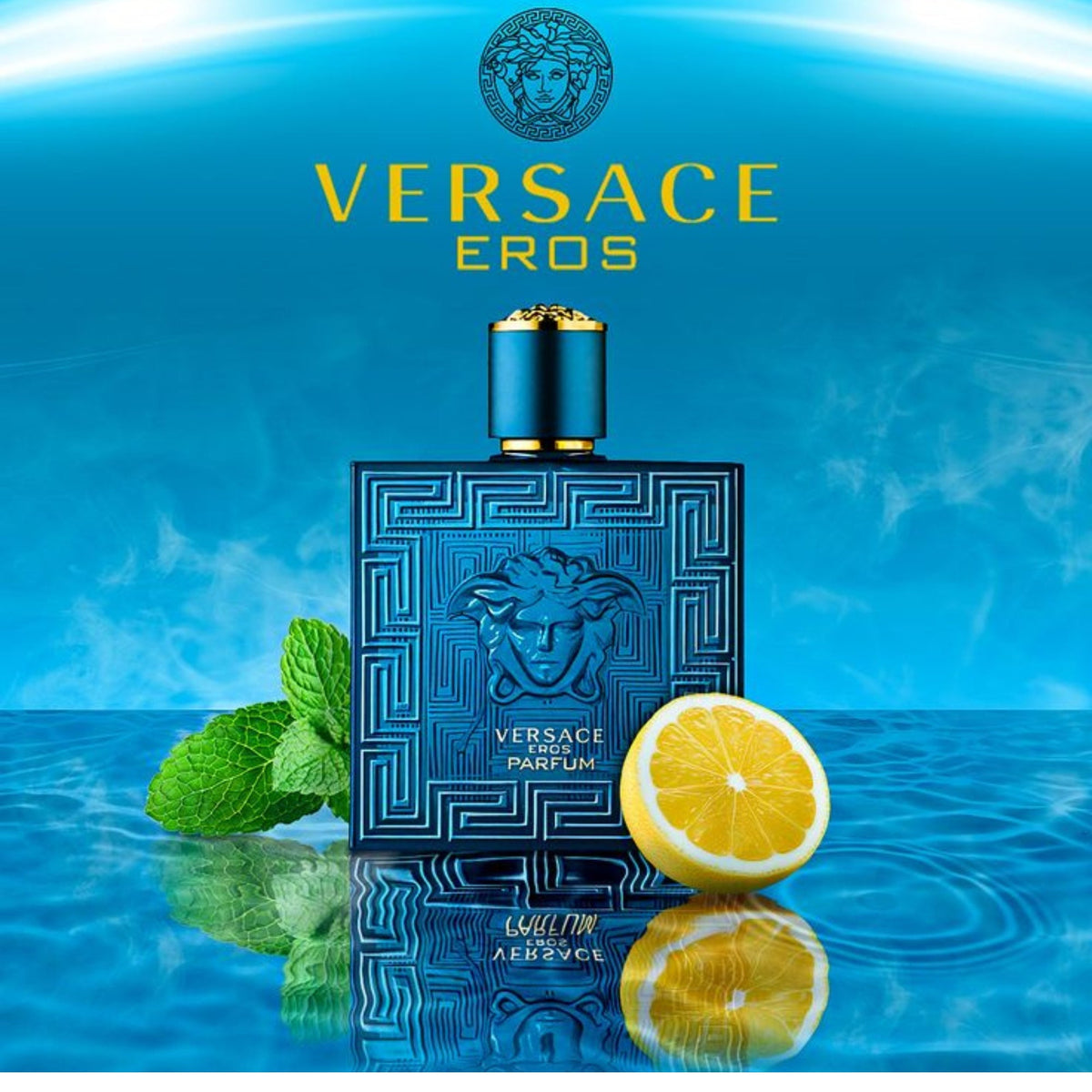 Versace Eros Eau de Parfum for Men 100ml – Long Lasting Luxury Fragrance | Natural Spray