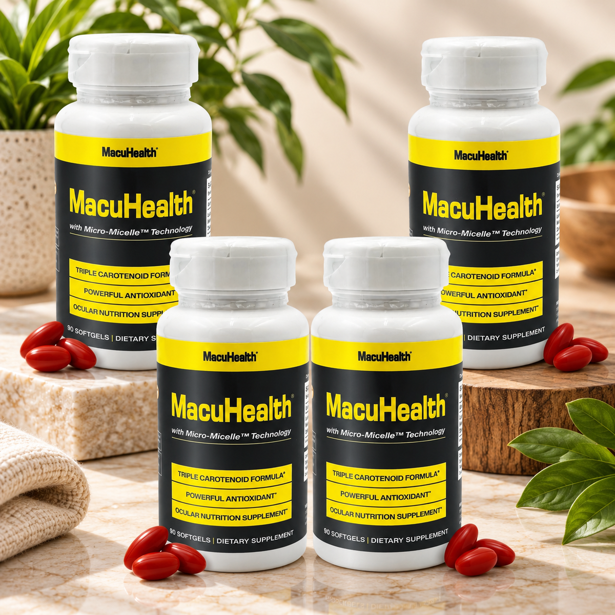 MacuHealth with Micro-Micelle™ Technology – 90 Softgels